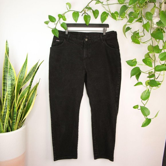 black mom jeans size 18